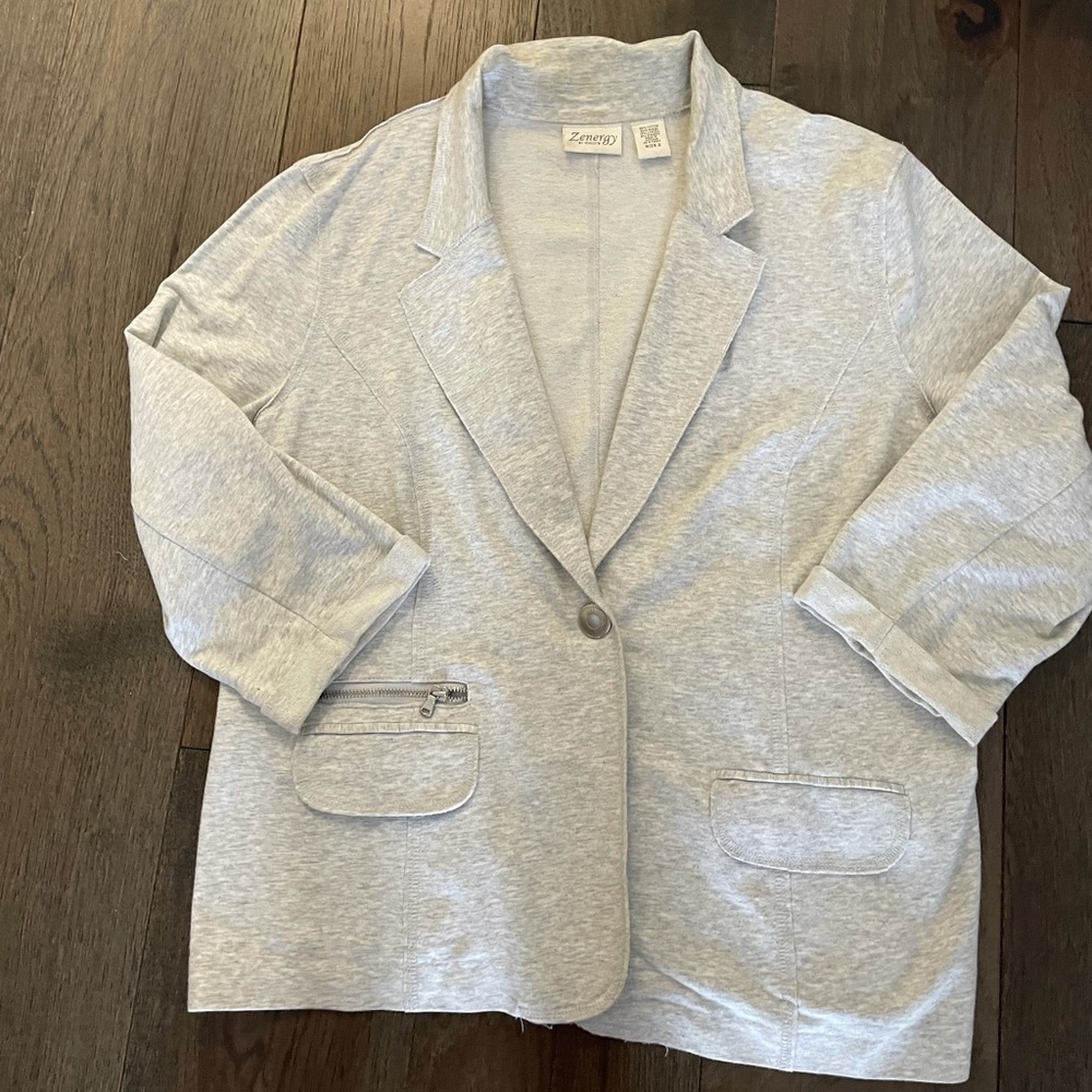 Chico’s Jacket Blazer 3/4 Sleeves